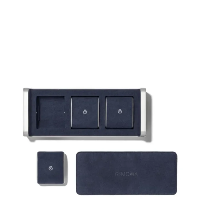 Aluminiumklockfodral för 3 klockor Suitcasetasche