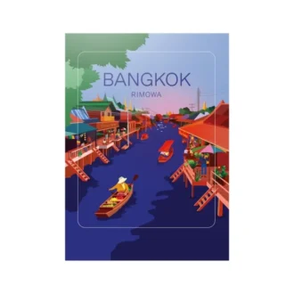 Bangkok-klistermärke Bagageklistermärken Bangkok-klistermärke Bagageklistermärken