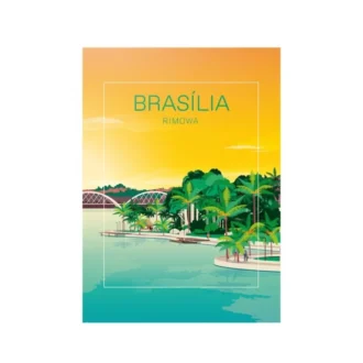 Brasília-klistermärke Bagageklistermärken