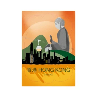 Hong Kong-bagageklistermärken