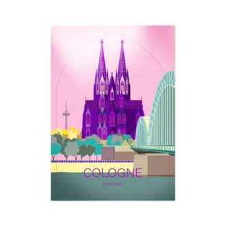 Köln Bagageklistermärken