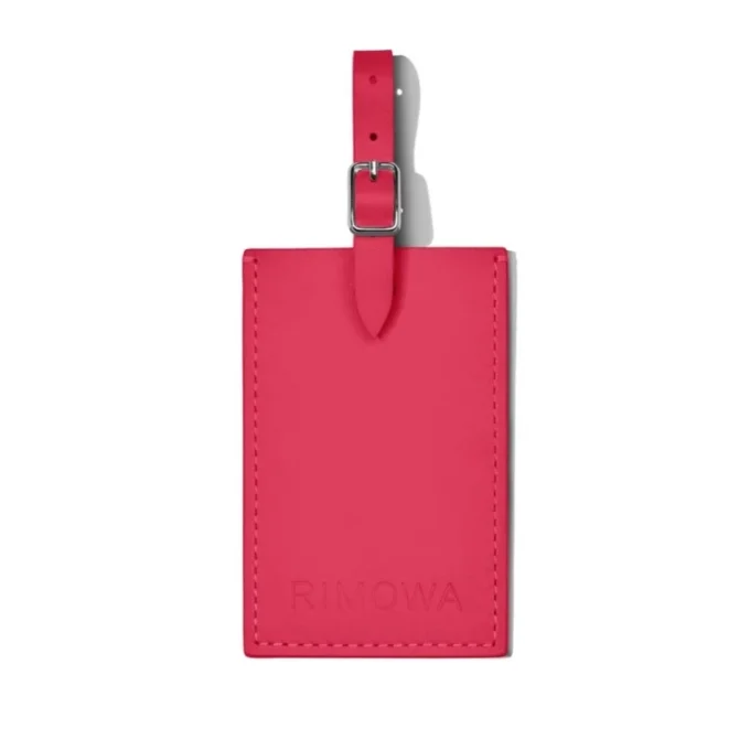 Orchid Pink Personliga bagagetaggar i läder Orchid Pink Personliga bagagetaggar i läder