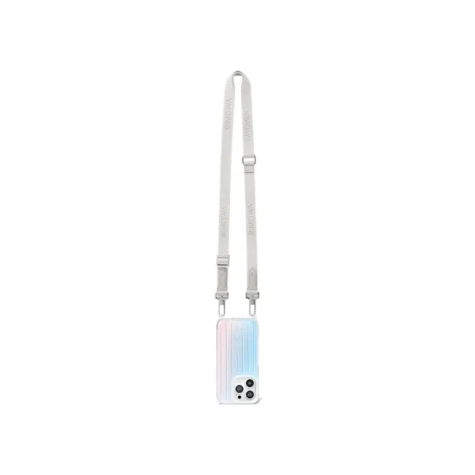 Polykarbonat iPhone 14 15 16 17 Plus/Air/Pro/Pro Max-fodral med rem Telefonfodral