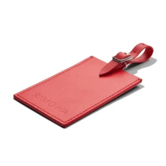Red Paprika Personliga bagagetaggar i läder
