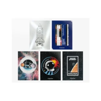 Space Sticker Set Bagageklistermärken